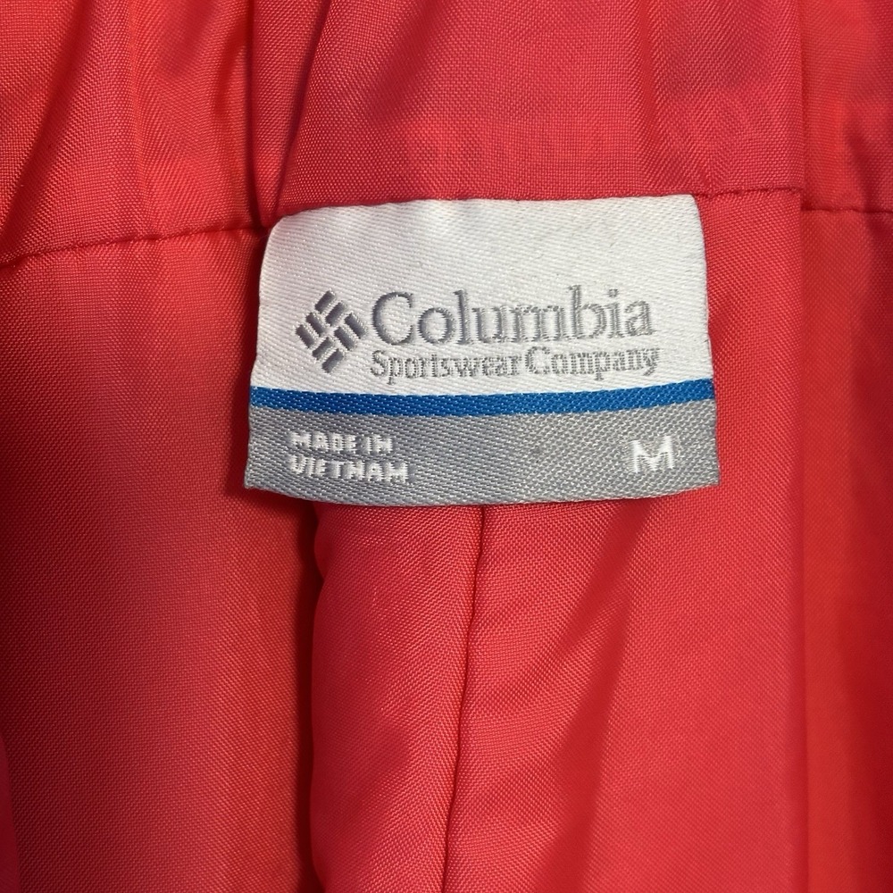 Columbia Girls Pink Size Medium Bin Ski Suit Suspenders Very Worn But No Holes - Picture 5 of 15